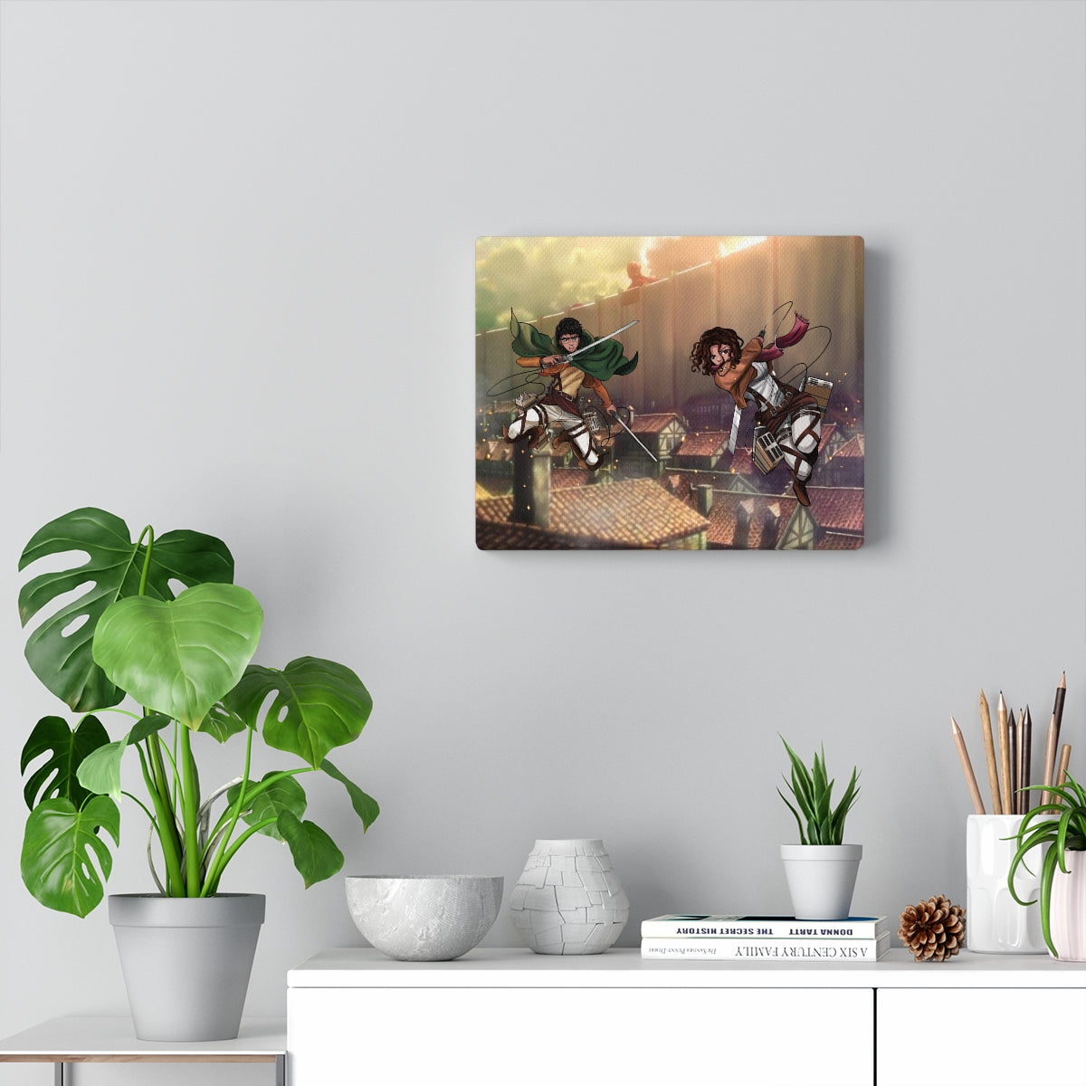 Custom Anime Style Canvas - Toonized