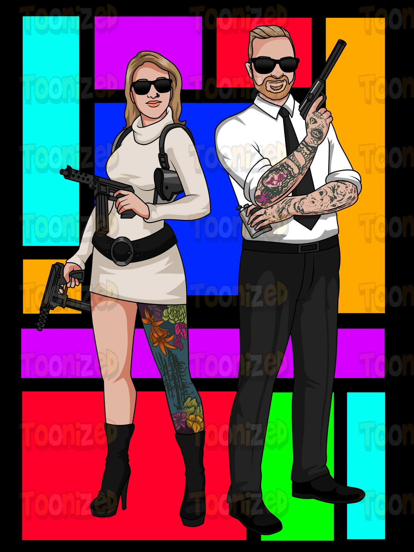 Reddit Starter Pack - Custom Cartoon Preview Portrait