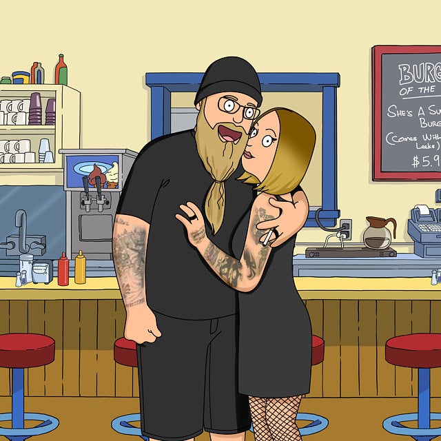 Custom Bob's Style Digital Image - Toonized