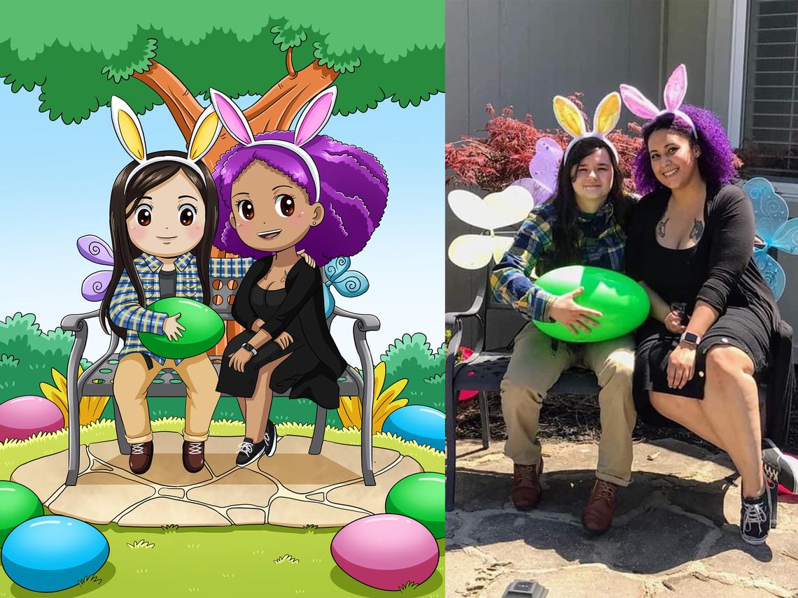 Custom Chibi Canvas - Toonized