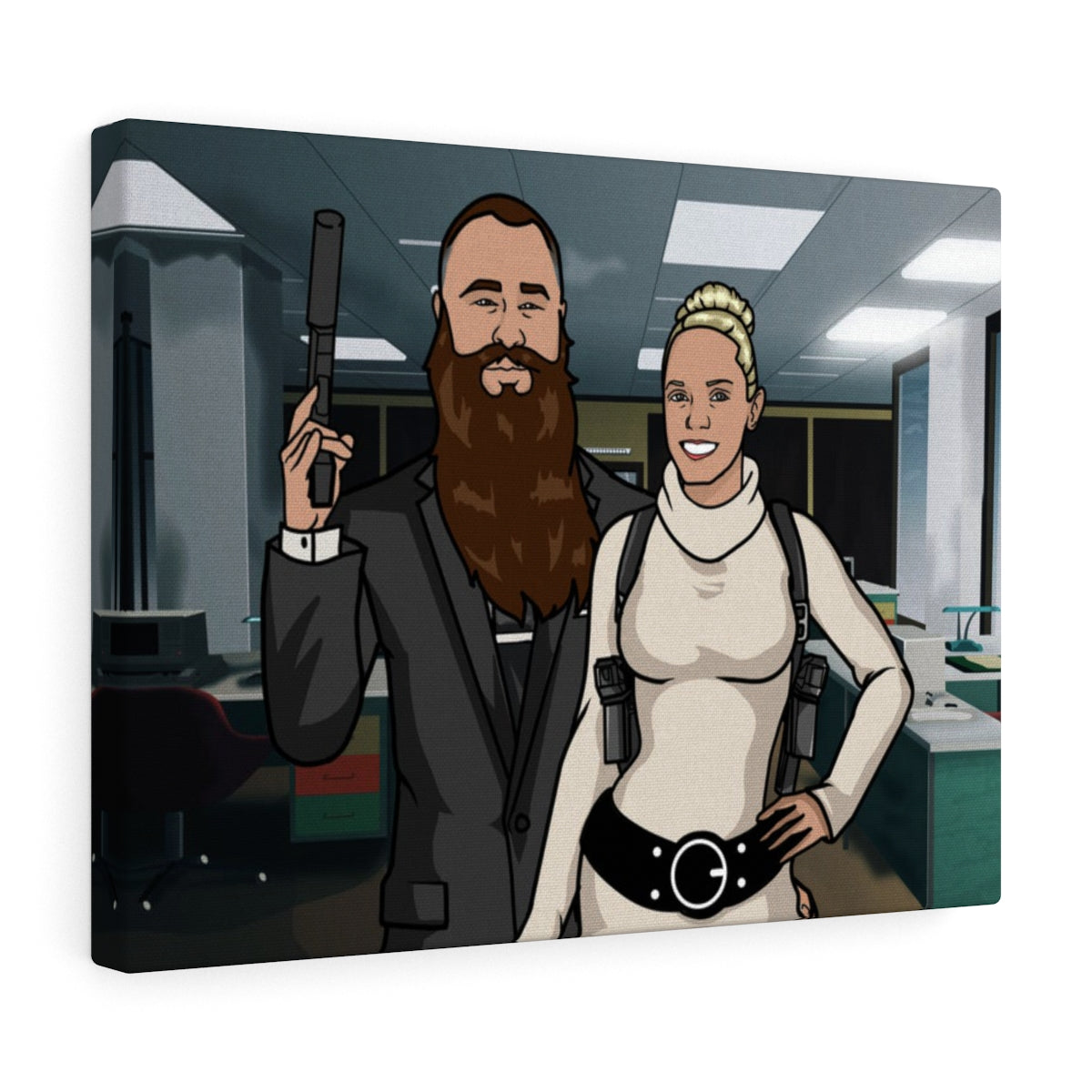 Custom Archer Style Canvas - Toonized