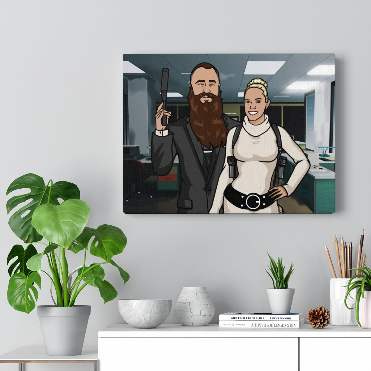 Custom Archer Style Canvas - Toonized