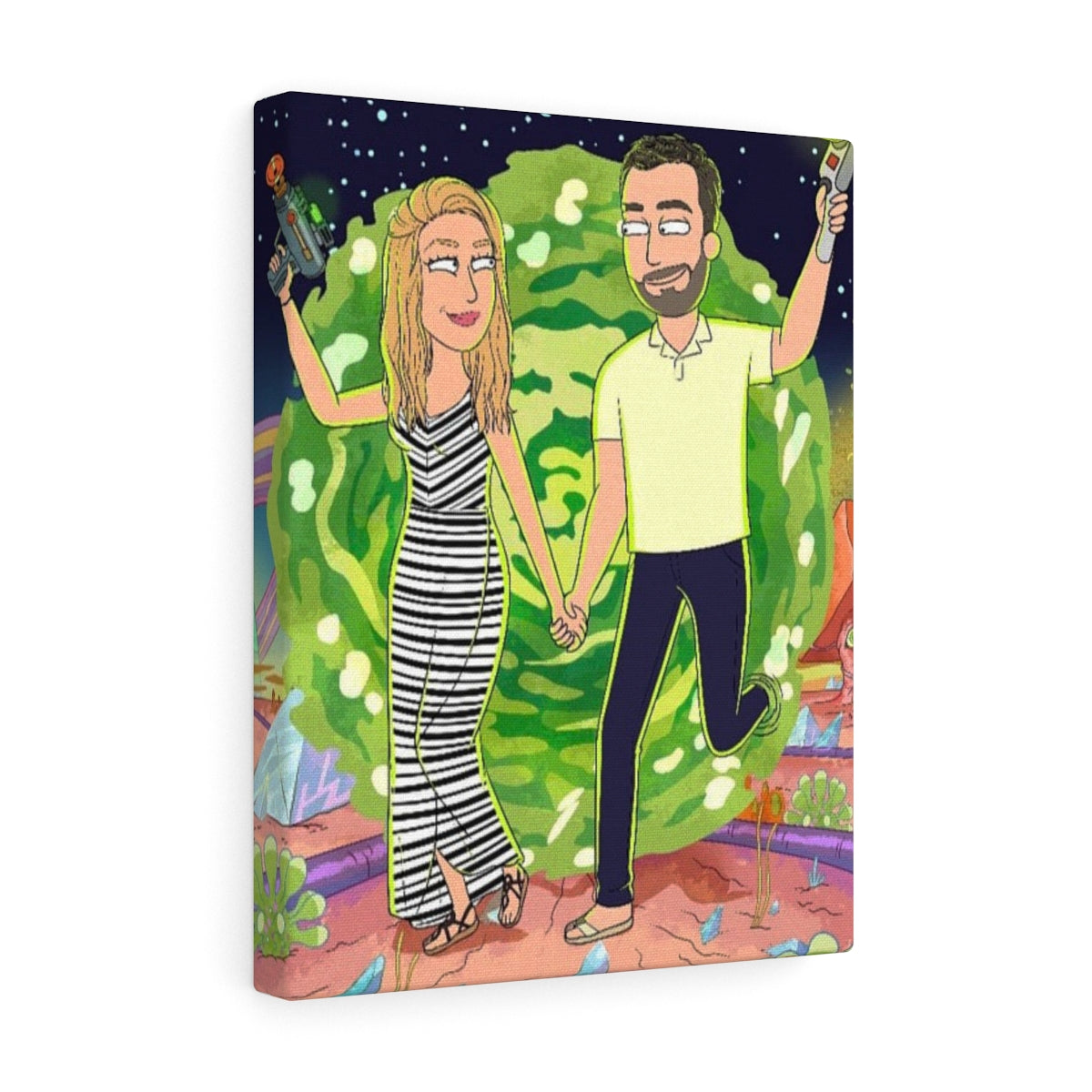 Custom Sanchez Style Canvas - Toonized