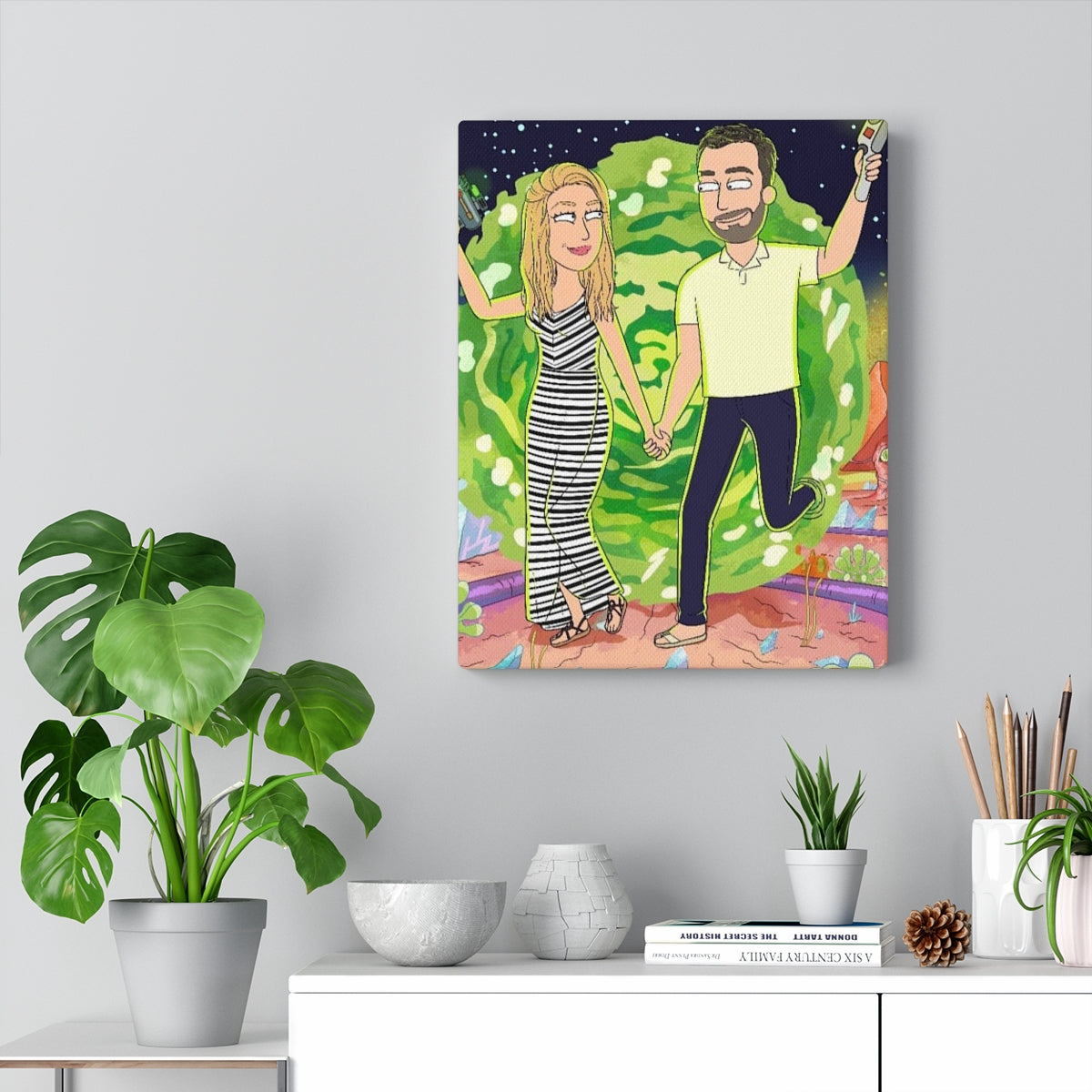 Custom Sanchez Style Canvas - Toonized