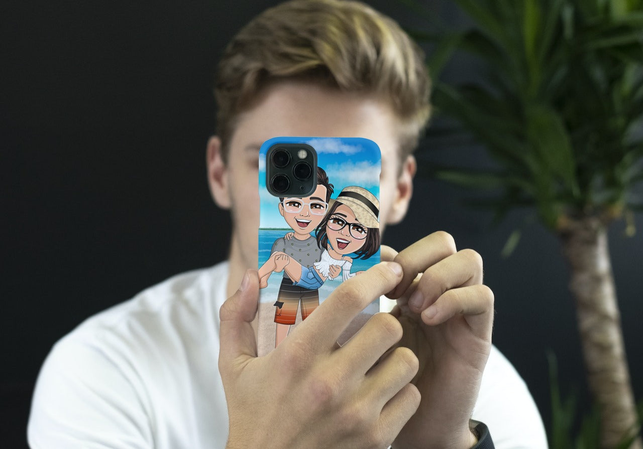 Custom Chibi Style Phone Case