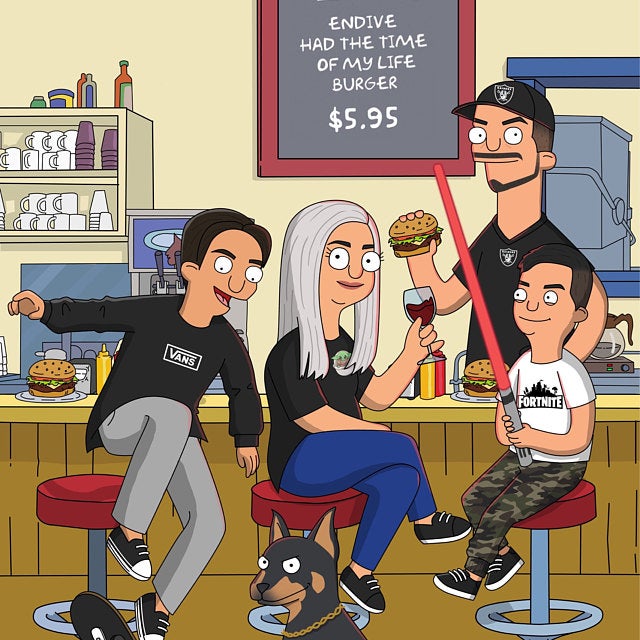 Custom Bob's Style Framed Poster - Toonized