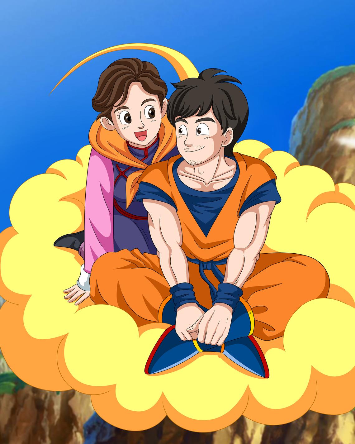 Custom Saiyan Style Canvas - Toonized